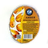 Manisa Birlik Süngerli Doğal Sabun 120 Gr (Amber)