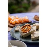 Manisalı Özen Hurma Suyu ile Tatlandırılmış Rafine Şekersiz Mandalinalı Tahin Helva - 500 gr