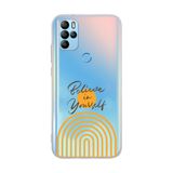 Manitoba General Mobile GM 21 Pro Uyumlu Believe Tasarımlı Baskılı Şeffaf Telefon Kılıfı