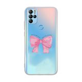 Manitoba General Mobile GM 21 Pro Uyumlu Fiyonk Tasarımlı Baskılı Şeffaf Silikon Telefon Kılıfı