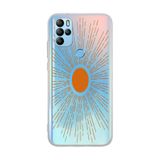 Manitoba General Mobile GM 21 Pro Uyumlu Güneş Tasarımlı Baskılı Şeffaf Silikon Telefon Kılıfı