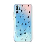 Manitoba General Mobile GM 21 Pro Uyumlu Müzik Notası Tasarımlı Baskılı Şeffaf Telefon Kılıfı