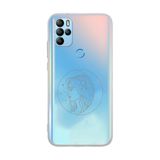 Manitoba General Mobile GM 21 Pro Uyumlu Sanat Tasarımlı Baskılı Şeffaf Telefon Kılıfı, Silikon, Mavi Gradient