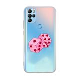 Manitoba General Mobile GM 21 Pro Uyumlu Zarlar Tasarımlı Baskılı Şeffaf Telefon Kılıfı