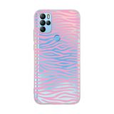 Manitoba General Mobile GM 21 Pro Uyumlu Zebra Desen Tasarımlı Baskılı Şeffaf Telefon Kılıfı