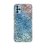 Manitoba General Mobile GM 21 Pro Uyumlu Zebra Leopar Desen Baskılı Şeffaf Silikon Telefon Kılıfı