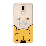 Manitoba Huawei Mate 10 Lite ile Uyumlu Baskılı Yumuşak Silikon Şeffaf Telefon Kılıfı, Winnie the Pooh Desen