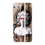 Manitoba Huawei Mate 10 Lite ile Uyumlu Medusa Tasarımlı Baskılı Şeffaf Telefon Kılıfı, Silikon, Çok Renkli