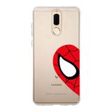 Manitoba Huawei Mate 10 Lite Uyumlu Baskılı Yumuşak Silikon Şeffaf Telefon Kılıfı, Desen, Kırmızı
