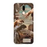 Manitoba Huawei Mate 10 Lite Uyumlu Baskılı Yumuşak Silikon Şeffaf Telefon Kılıfı, Desen82