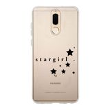 Manitoba Huawei Mate 10 Lite Uyumlu Baskılı Yumuşak Silikon Şeffaf Telefon Kılıfı, Stargirl Desen