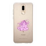 Manitoba Huawei Mate 10 Lite Uyumlu Melek Tasarımlı Baskılı Şeffaf Telefon Kılıfı