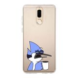 Manitoba Huawei Mate 10 Lite Uyumlu Mordecai Tasarımlı Baskılı Şeffaf Telefon Kılıfı