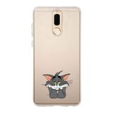 Manitoba Huawei Mate 10 Lite Uyumlu Tom Tasarımlı Baskılı Şeffaf Telefon Kılıfı