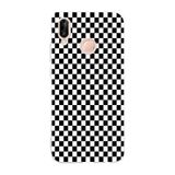 Manitoba Huawei P20 Lite Uyumlu Dama Desen Tasarımlı Şeffaf Telefon Kılıfı, Silikon, Çok Renkli