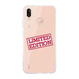 Manitoba Huawei P20 Lite Uyumlu Limited Edition Tasarımlı Şeffaf Telefon Kılıfı, Çok Renkli