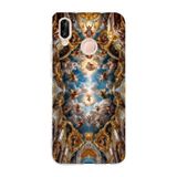 Manitoba Huawei P20 Lite Uyumlu Sanat Tasarımlı Baskılı Şeffaf Telefon Kılıfı
