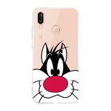 Manitoba Huawei P20 Lite Uyumlu Sylvester Tasarımlı Baskılı Şeffaf Telefon Kılıfı