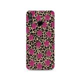 Manitoba Huawei P30 Lite ile Uyumlu Baskılı Yumuşak Silikon Telefon Kılıfı, Leopar Desenli, Pembe