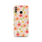 Manitoba Huawei P30 Lite Uyumlu Çiçek Tasarımlı Baskılı Şeffaf Telefon Kılıfı