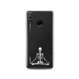Manitoba Huawei P30 Lite Uyumlu Meditasyon Tasarımlı Baskılı Şeffaf Telefon Kılıfı