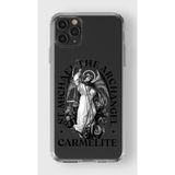 Manitoba iPhone 11 Pro Uyumlu Baskılı Yumuşak Silikon Şeffaf Telefon Kılıfı, St. Michael Archangel Desen