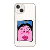 Manitoba iPhone 13 Mini Uyumlu Im Cool Tasarımlı Şeffaf Telefon Kılıfı, Çok Renkli