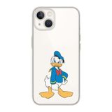 Manitoba iPhone 13 Mini Uyumlu Sevimli Ördek Tasarımlı Şeffaf Telefon Kılıfı, Silikon, Çok Renkli