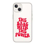 Manitoba iPhone 13 Mini Uyumlu The Babe Tasarımlı Şeffaf Telefon Kılıfı, Çok Renkli