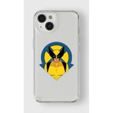 Manitoba iPhone 13 Mini Uyumlu Wolverine Tasarımlı Baskılı Şeffaf Telefon Kılıfı