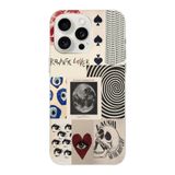 Manitoba iPhone 13 Pro Max ile Uyumlu Romantic Lover Tasarımlı Şeffaf Telefon Kılıfı, Çok Renkli