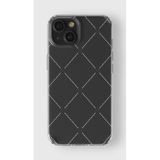 Manitoba iPhone 15 Plus ile Uyumlu Kurdeleler Tasarımlı Baskılı Şeffaf Telefon Kılıfı