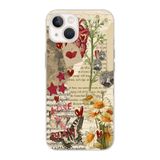 Manitoba iPhone 15 Plus Uyumlu Love You Tasarımlı Baskılı Şeffaf Telefon Kılıfı