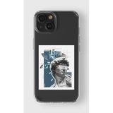 Manitoba iPhone 15 Plus Uyumlu Rockstar Tasarımlı Şeffaf Telefon Kılıfı, Silikon, Çok Renkli