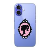 Manitoba iPhone 16 Uyumlu Ayna Tasarımlı Şeffaf Telefon Kılıfı, Çok Renkli, Silikon