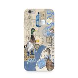 Manitoba iPhone 6 Plus / 6S Plus ile Uyumlu Baskılı Yumuşak Silikon Telefon Kılıfı, Desen