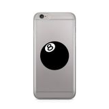 Manitoba iPhone 6 Plus / 6S Plus Uyumlu Baskılı Yumuşak Silikon Şeffaf Telefon Kılıfı, 8 Ball Desen