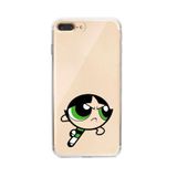 Manitoba iPhone 7 Plus / 8 Plus Uyumlu Buttercup Tasarımlı Baskılı Şeffaf Telefon Kılıfı