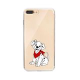 Manitoba iPhone 7 Plus / 8 Plus Uyumlu Dalmaçyalı Tasarımlı Baskılı Şeffaf Telefon Kılıfı