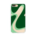Manitoba iPhone 7 Plus / 8 Plus Uyumlu Desen Tasarımlı Şeffaf Telefon Kılıfı, Çok Renkli