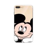 Manitoba iPhone 7 Plus / 8 Plus Uyumlu Mickey Tasarımlı Baskılı Şeffaf Telefon Kılıfı