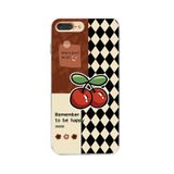 Manitoba iPhone 7 Plus / 8 Plus Uyumlu Remember To Be Happy Tasarımlı Şeffaf Telefon Kılıfı, Çok Renkli