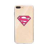 Manitoba iPhone 7 Plus / 8 Plus Uyumlu Şeffaf Telefon Kılıfı, Baskılı Tasarım, Silikon
