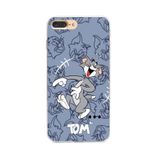 Manitoba iPhone 7 Plus / 8 Plus Uyumlu Tom Tasarımlı Baskılı Şeffaf Telefon Kılıfı
