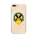 Manitoba iPhone 7 Plus / 8 Plus Uyumlu Wolverine Tasarımlı Baskılı Şeffaf Telefon Kılıfı