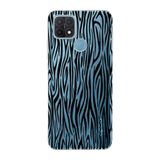 Manitoba Oppo A15/A15S Uyumlu Baskılı Yumuşak Silikon Şeffaf Telefon Kılıfı, Zebra Desen