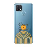 Manitoba Oppo A15/A15S Uyumlu Believe Tasarımlı Baskılı Şeffaf Telefon Kılıfı