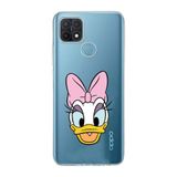 Manitoba Oppo A15/A15S Uyumlu Daphne Tasarımlı Baskılı Şeffaf Telefon Kılıfı