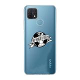 Manitoba Oppo A15/A15S Uyumlu The World Is Yours Tasarımlı Baskılı Şeffaf Telefon Kılıfı