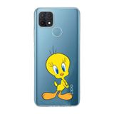 Manitoba Oppo A15/A15S Uyumlu Tweety Tasarımlı Baskılı Şeffaf Telefon Kılıfı